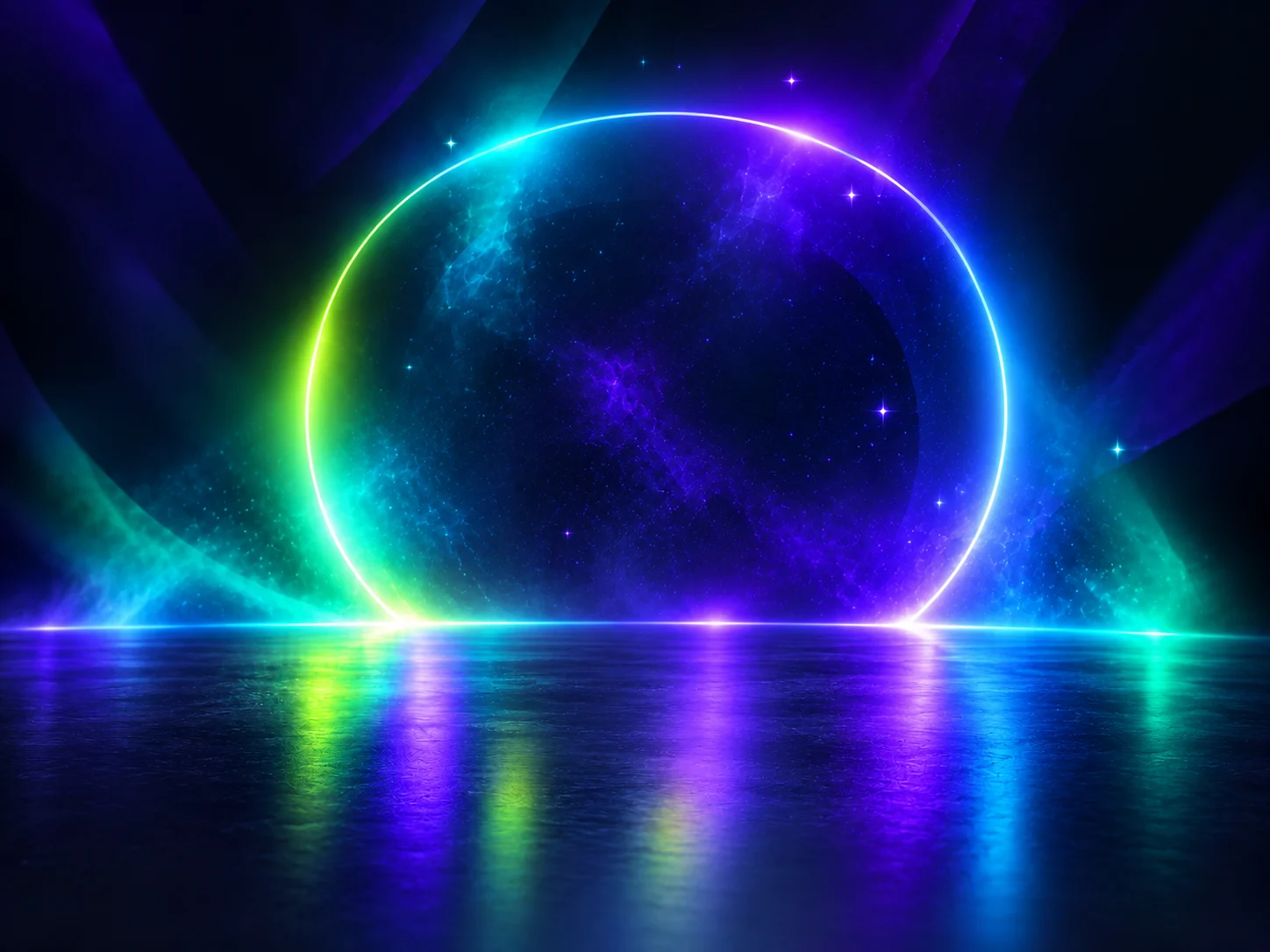 Portal neón